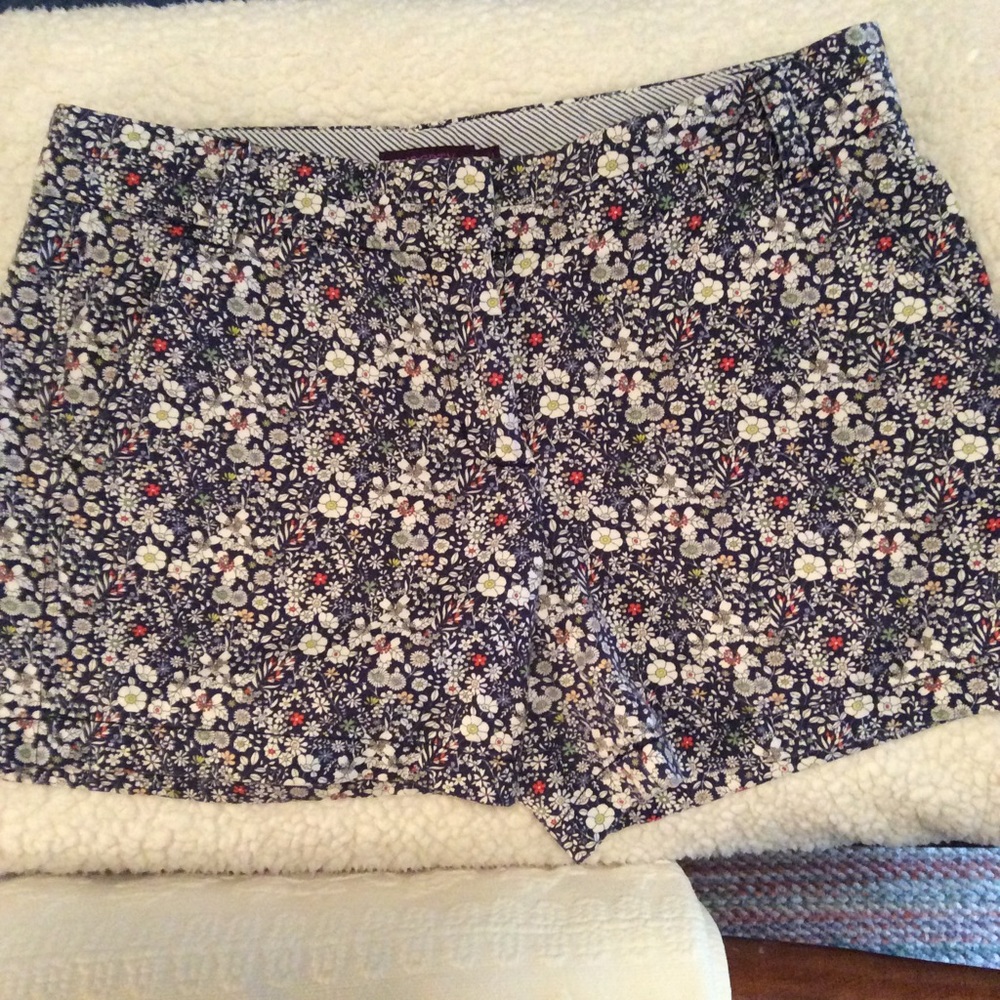 J Crew Liberty of London print shorts